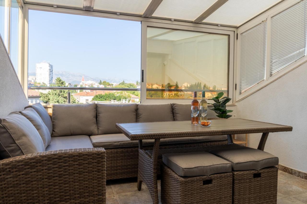 Pepper Penthouse - Luxurious Duplex Apartment, 50M From The Bacvice Sand Beach Split Ngoại thất bức ảnh